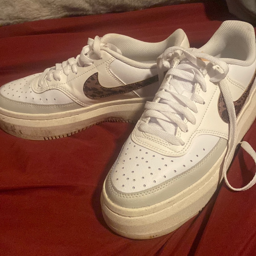 Cheetah print Nikes